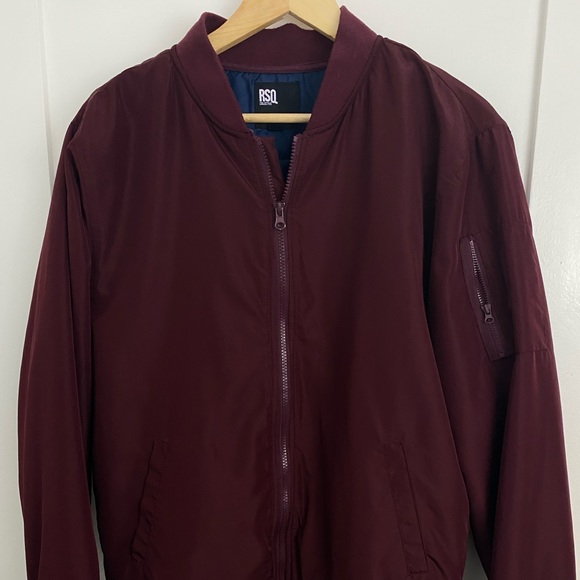 RSQ Collective Bomber Jacket Size Medium - Picture 2 of 8
